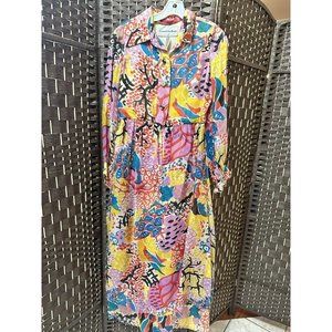 Oscar De La Renta 1960s Silk Palazzo Pants Jumpsuit